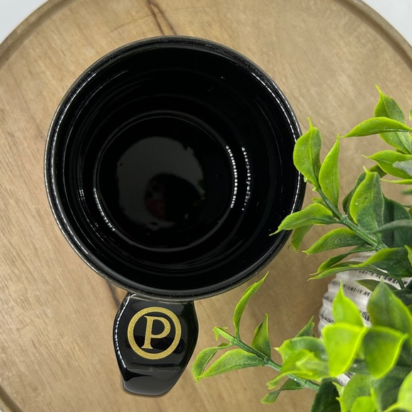 Tabacalera Perdomo Cigar Brand Celebrated on 16 oz High-Gloss Black Coffee Mug - Picture 5 of 8